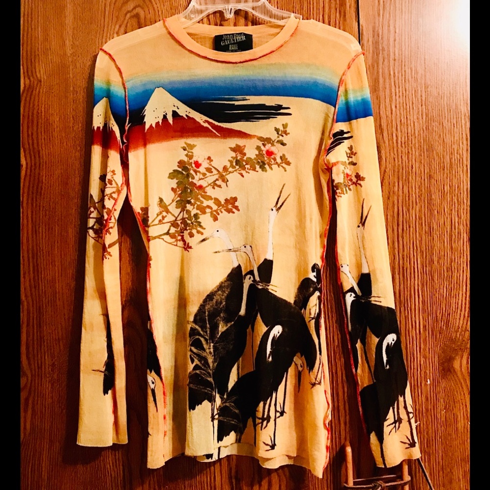 JEAN PAUL GAULTIER STUNNING NEVER WORN BODY TOP L